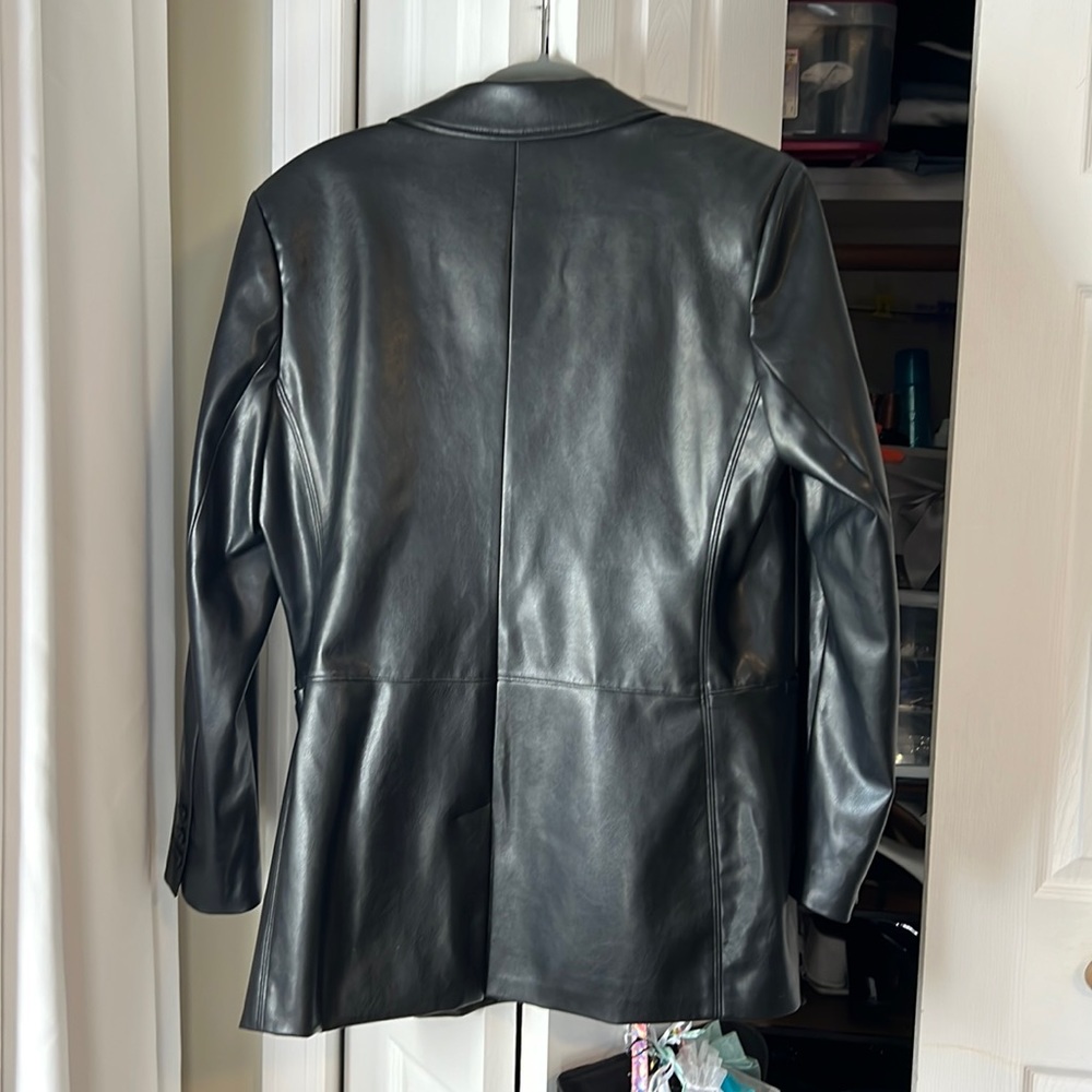 Leather women jacket